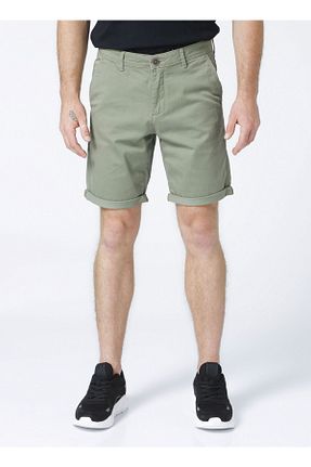 شلوارک و برمودا خاکی مردانه پارچه Jack & Jones - کد 120777632