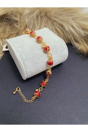دستبند جواهر طلائی زنانه زیرکن barisiva gold - کد 69493927