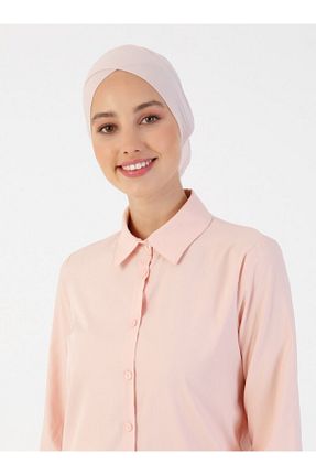 کلاه شنای حجاب صورتی زنانه Ecardin - کد 195403600