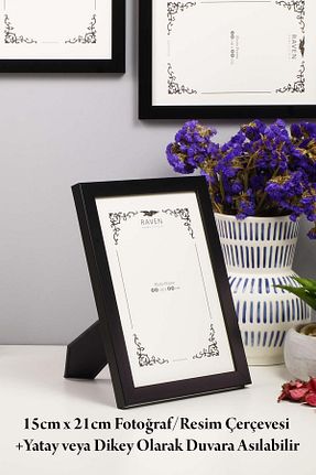 قاب عکس مشکی Raven - کد 162916316