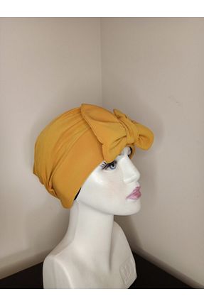 کلاه شنای حجاب زرد زنانه BAV Butik Ayvitrin - کد 196101206