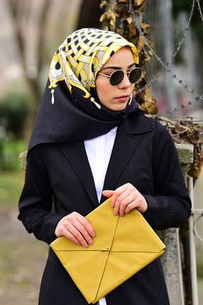 روسری زرد İpek Tivil Argite - کد 40511354