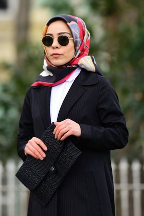 روسری قرمز İpek Tivil Argite - کد 40485373