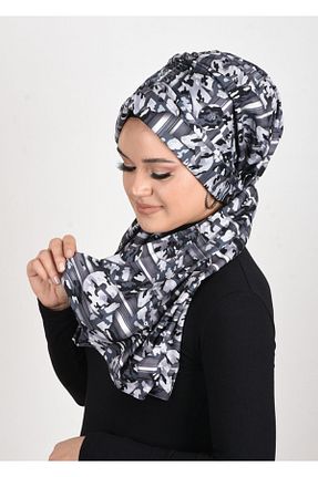 شال مشکی زنانه پلی استر OykumBone - کد 181358708