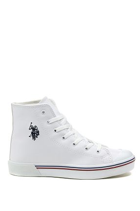 کفش کژوال سفید زنانه پاشنه کوتاه (1 - 4 سانتی متر) U.S. Polo Assn. - کد 195181909