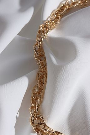 گردنبند جواهر طلائی زنانه روکش طلا Süspüs Accessories - کد 199485330
