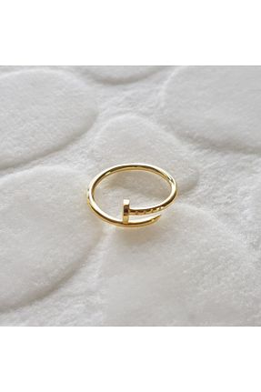 انگشتر نقره نارنجی زنانه زیرکن Canka - کد 62416999