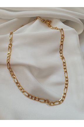 گردنبند جواهر طلائی زنانه روکش طلا Sun&Moonbrand - کد 48325827