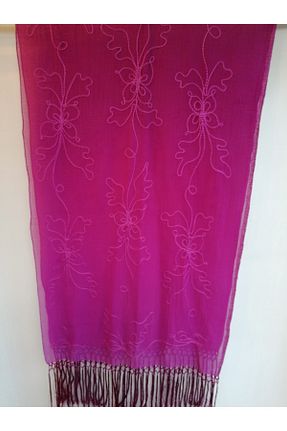 شال صورتی زنانه شیفون Butik Tülin - کد 62860898