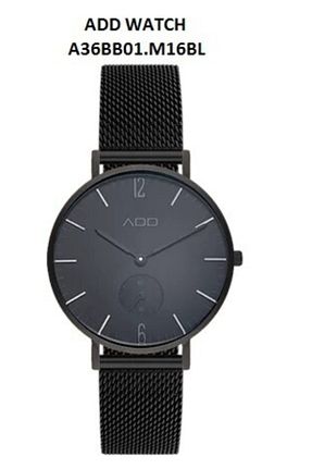ساعت مچی مشکی زنانه 31-35 میلی متر ADD WATCH - کد 63049900