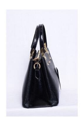 کیف دوشی مشکی زنانه چرم مصنوعی Nas Bag - کد 63073639