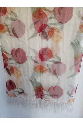 شال نباتی زنانه ابریشم Butik Tülin - کد 63090091