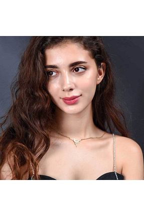 گردنبند نقره صورتی زنانه 925 عیار BERCHINE - کد 63105359