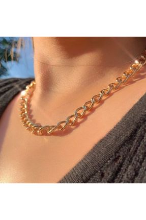 گردنبند جواهر طلائی زنانه کد 63122420