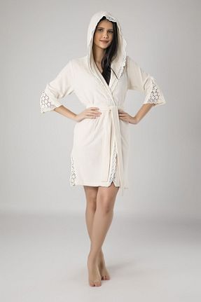 ربدوشام بژ زنانه پنبه ای Nuşa - کد 63265977