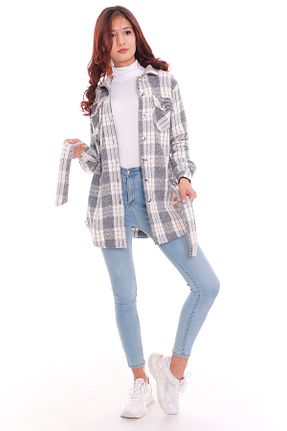 پیراهن طوسی زنانه رگولار DISENTIS MODEST - کد 64952327