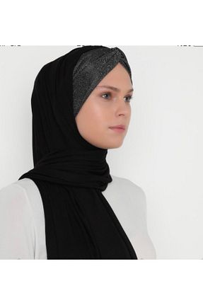 شال مشکی زنانه پنبه ای Differenza - کد 64982321