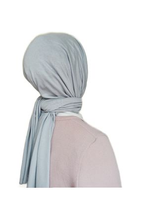 شال طوسی زنانه پنبه ای AVSUMAY - کد 199814488