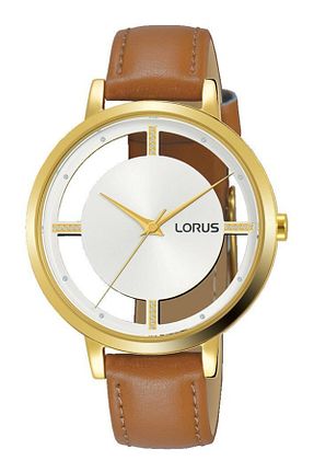 ساعت مچی قهوه ای زنانه 36 میلی متر Lorus - کد 201215615