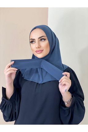 شال آبی زنانه ویسکون کد 176508818