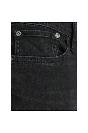 شلوار جین مشکی مردانه پاچه تنگ Jack & Jones - کد 145781394