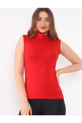 بادی قرمز زنانه یقه ماهیگیر BLUEMOOR - کد 203325941