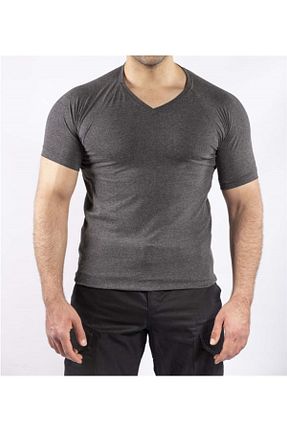 تیشرت طوسی مردانه رگولار VAV WEAR - کد 101225952