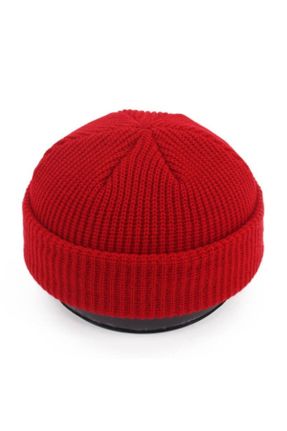 کلاه پشمی قرمز زنانه کد 197449941