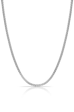 گردنبند جواهر مردانه روکش نقره The Collection - کد 203656737