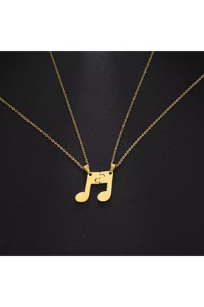 گردنبند نقره طلائی زنانه 925 عیار Nida Jewelry - کد 204571563