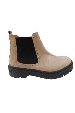 بوت / نیم بوت بژ زنانه چرم خالص RODEM - کد 66468358