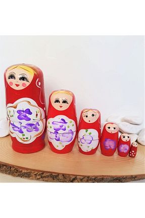 اجسام تزئینی و بیبلو قرمز چوب miski alem - کد 97870096