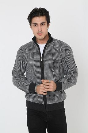 رویه سایز بزرگ طوسی مردانه اکریلیک m modası - کد 206491592