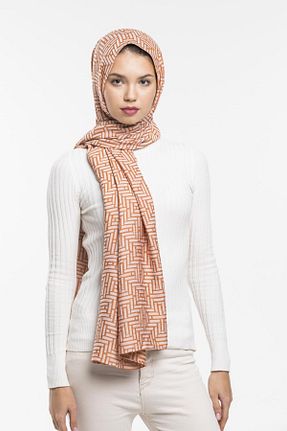 شال نارنجی زنانه 19V69 ITALIA - کد 204889713