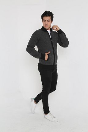 رویه سایز بزرگ طوسی مردانه اکریلیک m modası - کد 204957658