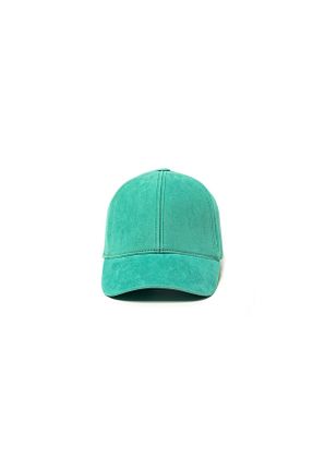 کلاه سبز زنانه مخمل Shopiolog - کد 205173395