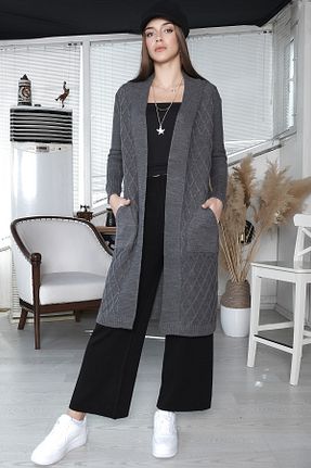 رویه طوسی زنانه اکریلیک AVORWE - کد 206546313