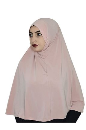 روسری صورتی پنبه پلی استر R&S modibone - کد 163336812