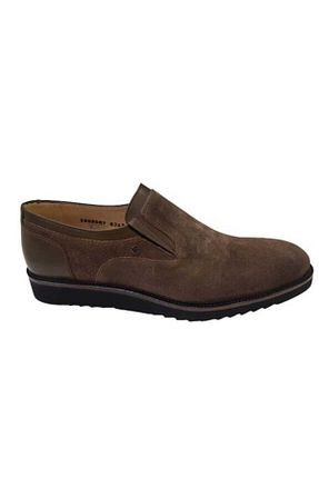 کفش کلاسیک بژ مردانه چرم خالص Nevzat Onay - کد 67296986