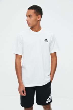 تی شرت سفید مردانه رگولار پارچه ای کد 103383684