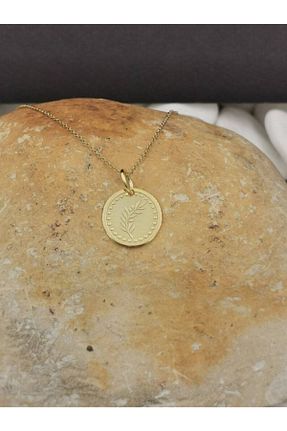 گردنبند نقره طلائی زنانه 925 عیار N!da Jewelry - کد 205183567