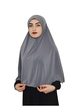 کلاه شنای حجاب طوسی زنانه R&S modibone - کد 206684911