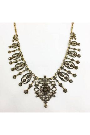 گردنبند جواهر طلائی زنانه برنجی Aşina Gümüş - کد 65092922