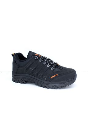 کفش اسنیکر مشکی مردانه بند دار TRENDYSHOES - کد 65386856
