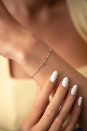 دستبند جواهر نارنجی زنانه برنجی İsabella Accessories - کد 65390682