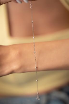 دستبند جواهر نارنجی زنانه برنجی İsabella Accessories - کد 65390682