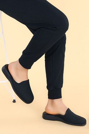 دمپائی خانگی مشکی مردانه چرم مصنوعی Ceyo - کد 66041226