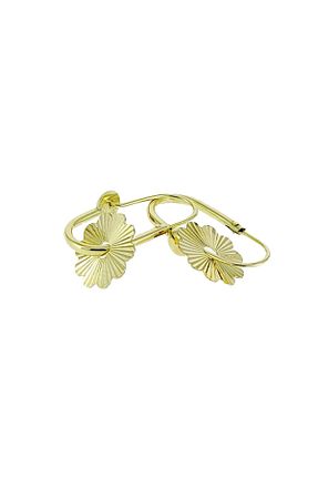 گوشواره طلا زرد زنانه 14 عیار Birlik Kuyumculuk - کد 45784856