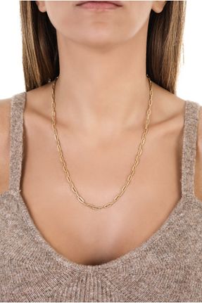 گردنبند نقره طلائی زنانه 925 عیار GoldRose&Silver - کد 208565789