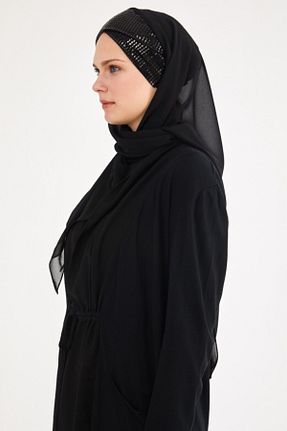 روسری مشکی شیفون Differenza - کد 208570588